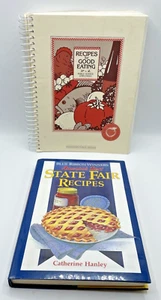 Wisconsin & America's Best State Fair Cookbooks Hardcover & Softcover Vintage - Foto 1 di 10
