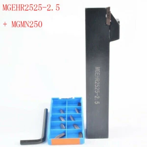MGEHR2525-2.5 Grooving Tool holder Grooving Tool holder+ MGMN250-M 2.5mm Insert - Picture 1 of 6