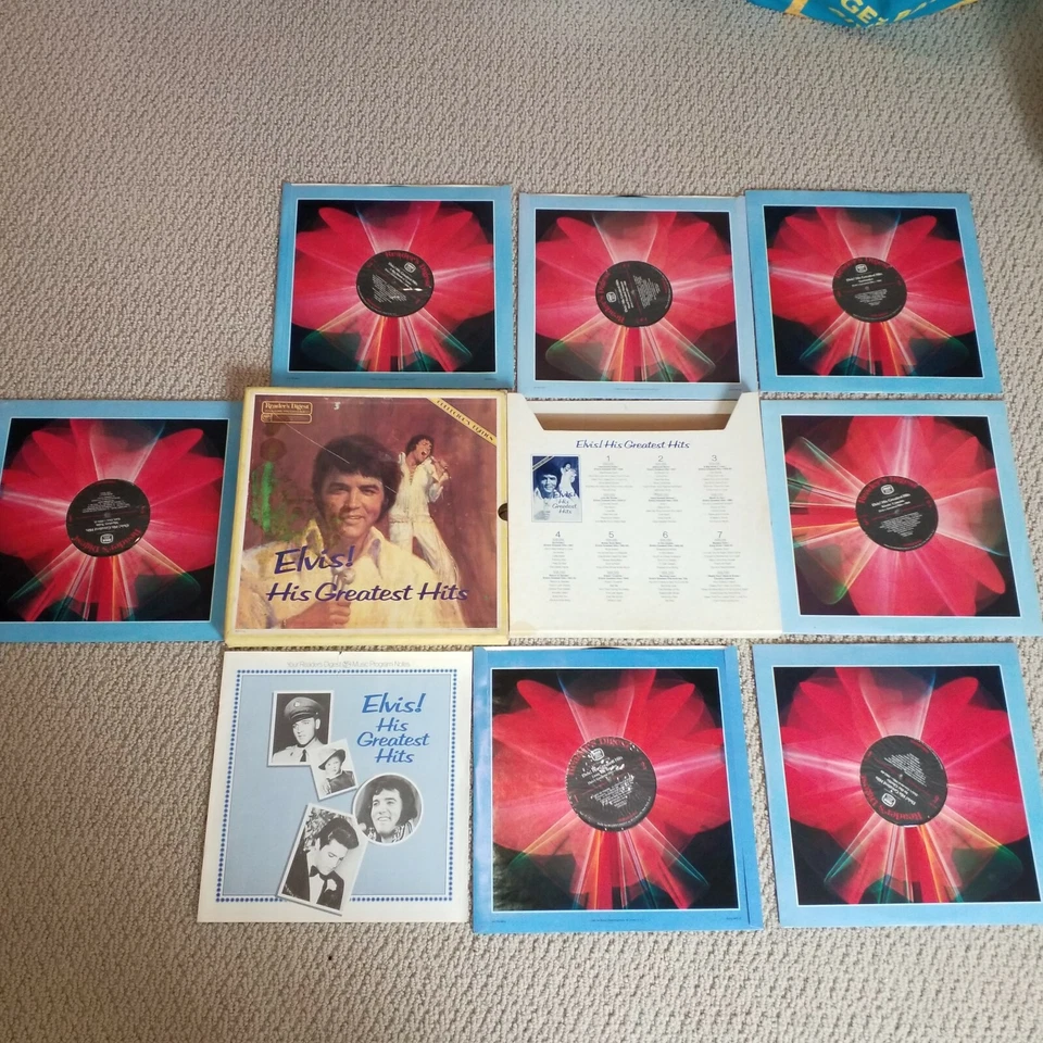 Collectible Elvis! His Greatest Hits/RCA Readers Digest 7 LP Box Set 1983 Vintag - Image 1 of 1