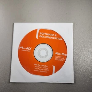 Mio Moov MioMore Desktop Disc, User Manual Software & Documentation - Picture 1 of 1