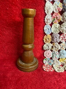 Vintage Kerzenständer Kerzenständer aus Holz - Bild 1 von 4
