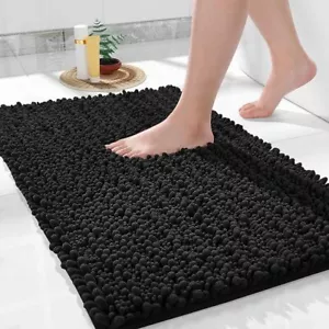 Alfombra de baño, 32 x 20, alfombras de baño de chenilla suave y peluda. neuvo. - Picture 1 of 6