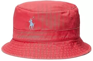Polo Ralph Lauren Fischerhut Hut Mütze Sommermütze vintage red Größe S/M - Bild 1 von 1