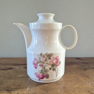 Vintage Kronester BAVARIA Teapot Porcelain Floral Roses Original c1970 - Picture 1 of 10