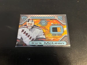00/1 PS Titanium Game Used Stick variation Kirk McLean 042/254 New York Rangers - Picture 1 of 2