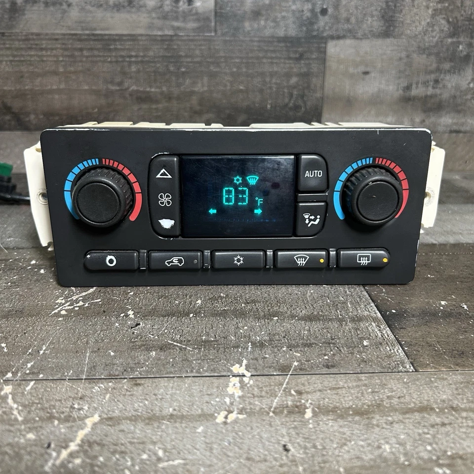 03-06 Cadillac Chevy GMC Digital AC Climatizador Temperatura Control 15107730 OEM Foto 1 de 4