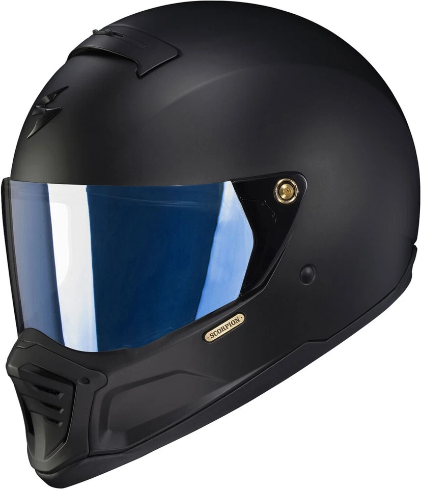 Scorpion 52-801-70 EXO-HX1 FACESHIELD BLUE MIRRORED Foto 1 de 1