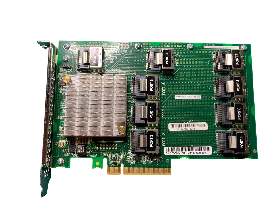 HPE AEC-83605 9-Port SAS 12Gb Expander DL380 Gen9 761879-001 727252-001 - Bild 1 von 1