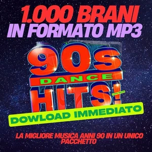 90s Eurodance Collection Various Artists Dance 90 , Oltre 1.000 Brani Mp3 - Foto 1 di 1