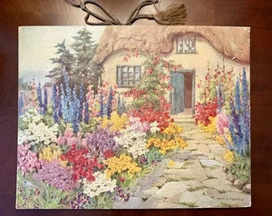 1915 My Cottage on the Moor Edith A Andrews raro dipinto stampa artistica Raffaello Tuck - Foto 1 di 4