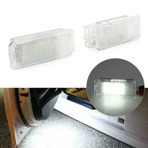 White Courtesy Door Welcome Shadow Light For Peugeot 207 306 406 607 C2 C3 C4 C5 - Picture 1 of 8
