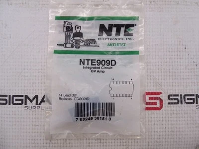 NTE NTE909D INTEGRATED CIRCUIT - Image 1 of 3
