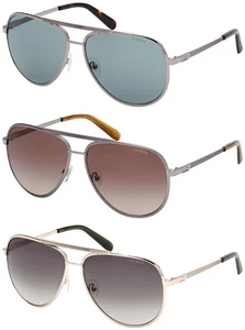 Guess Men's Aviator Sunglasses w/ Slim Temples - GU00209 - Picture 1 of 8