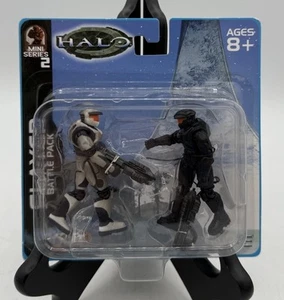 Joyride Bungie Halo SLAYER BATTLE PACK Mini Series 2 Black Vs White Rare - Picture 1 of 2