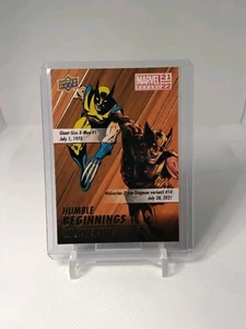 2021-22 Upper Deck Marvel Annual Humble Beginning #HB-10 Wolverine - Foto 1 di 2