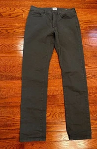 Pantalones chinos Flint And Tinder 365 para hombre 30x31 verde algodón elástico calce ajustado - Imagen 1 de 8
