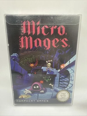 Micro Mages Nintendo NES Complete LIKE NEW WITH CASE! RARE GEM! - Image 1 of 4