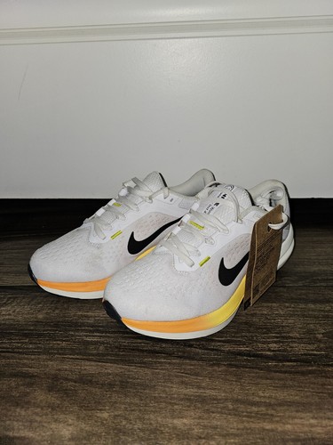 Nike Air da donna Winflo taglia 6 5 nuove con etichette bianche arancioni gialle