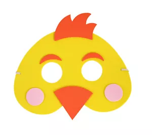 Bunny Chick Sheep Lamb Easter Children's Mask 3D Egg Hunt Fancy Dress Bulk Packs - Picture 1 of 8