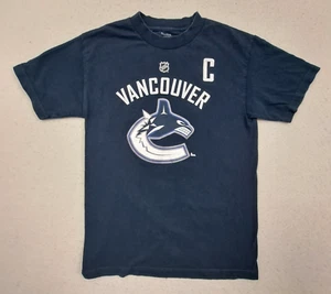 Vancouver Canucks Reebok T-Shirt Herren Small blau navy Orca Logo Henrik Sedin NHL - Bild 1 von 9