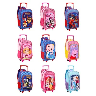 DISNEY BOLSO MOCHILA DE LUJO PLEGABLE CON LICENCIA DE PERSONAJE EQUIPAJE CABINA NIÑOS