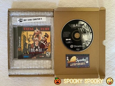 Fatal Fury Mark of the Wolves SEGA Dreamcast - NTSC-U/C USA VGC CIB - Tracked - Image 1 of 4