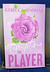 Tempting the Player by Rebecca Jenshak (2024, Trade Paperback) AUTOGRAPHED - Picture 1 of 6