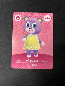 426 MEGAN Animal Crossing Amiibo Authentic Nintendo Card From Series 5 - Picture 1 of 2