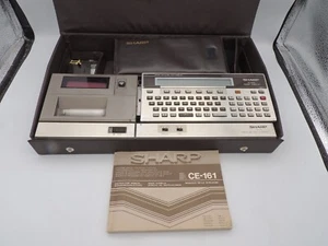 Ordinateur Sharp - Calculatrice PC-1500A Avec Imprimante CE-150 - Ordinosaure - Zdjęcie 1 z 17