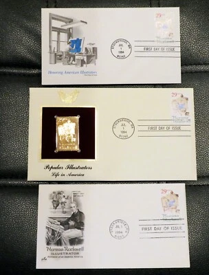 Norman Rockwell First Day Covers FDCs - Image 1 of 4