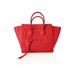 celine red purse