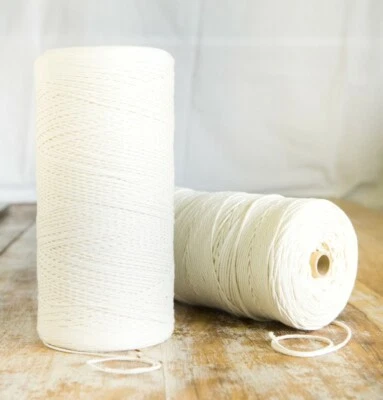 Organic Braided 100% Cotton Wick for Candle Core and Candle Making Arts & Craft - Image 1 of 4