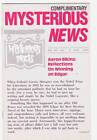 Mysterious Press Mysterious News Fall 1988 Newsletter James Ellroy, Aaron Elkins