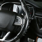 2Pcs Auto Carbon Fiber Non-Slip Steering Wheel Booster Cover For Car Accessories