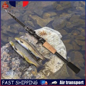 # Canne à pêche télescopique Baitcasting pour truite carpe (poignée de pistolet - Photo 1/8
