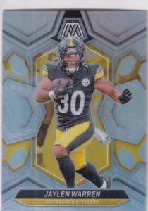 2024 Panini Mosaic NFL No. 185 Jaylen Warren Silver Prizm - Bild 1 von 2