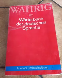 WAHRIG.Wörterbuch der deutschen Sprache Wahrig, Gerhard und Renate Wahrig-Burfei - Bild 1 von 5