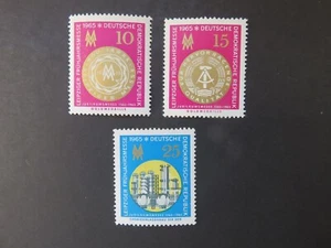 RDA 1965 Mi-Nr. DD 1090 - 1092 Feria de primavera de Leipzig 1965 nuevo - Imagen 1 de 2