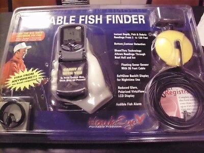 Hawkeye BUSCADOR DE PECES PORTÁTIL FF3300P-CL NUEVO PESCA DESDE CUALQUIER LUGAR Foto 1 de 4
