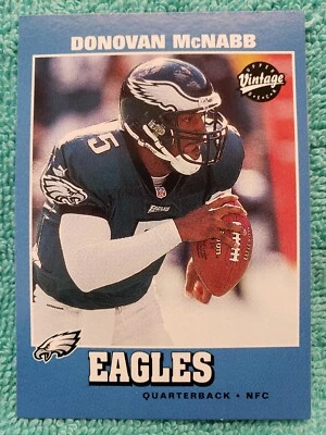 2001 UPPER DECK VINTAGE DONOVAN MCNABB #129 PHILADELPHIA EAGLES - Image 1 of 4