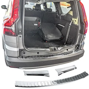 Ladekantenschutz Edelstahl innen + außen Chrom passend für Dacia Jogger ab 2021> - Bild 1 von 10