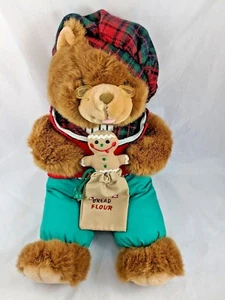 Chosun Oso de Navidad Peluche Pan de Jengibre Hombre 17 Pulgadas Gafas Juguete de Peluche - Imagen 1 de 7