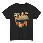 Zeppelin Retro T-shirt - Vintage 80s 70s Dirigible Airship Graphic Tee