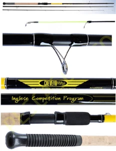 Canna Da Pesca Inglese Cheveyo 3.90Mt Match Fishing 3 Pezzi Carbonio Gara - Foto 1 di 4