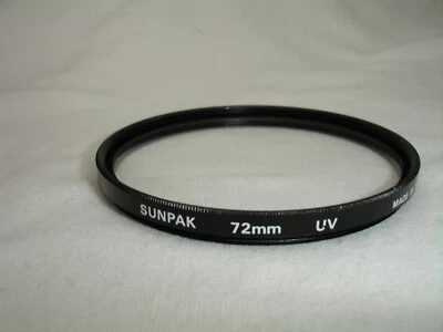 SUNPAK  72mm UV  filter  , made in Japan - Image 1 of 2