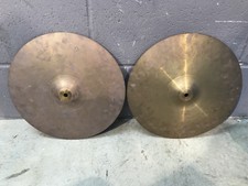 Amati Kraslice Vintage 14” Drum Cymbals Hi Hat Hardware Accessories