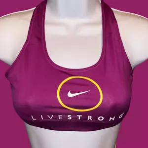 Nike Live Strong Sports Bra Size Small - Picture 1 of 4