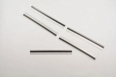 Lot of 5 68015-436 FCI Unshrouded Header Connector Male 36 Pos 1 Row 2.54mm RA - Image 1 of 3