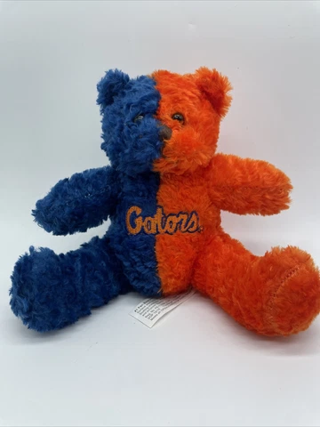 NCAA Florida Gators #1 Fan Bears Plush Mascot Bear 6” Sound Works 2010 Football Cover