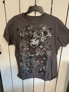VTG Multiple Mickey Gray Large T-shirt - Picture 1 of 4